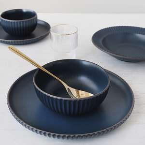 Stylish Retro Europe North America Style Porcelain Dinnerware <b>Sets</b> Eco-Friendly Dishwasher Oven <b>Microwave</b> Safe Ceramic Stoneware - Product Image 6