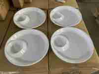 Assiettes de plateau pour aliments, circuit imprimé en mélamine