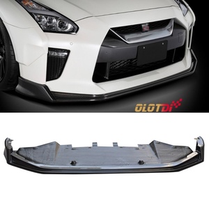 สปอยเลอร์หน้าคาร์บอนไฟเบอร์ BLZ สำหรับ Nissan GTR R35 ปี 2017-2023 ชุดแต่งรถยนต์  พร้อมลิ้นกันชนหน้าแบบขยาย  อะไหล่ใหม่ - Product Image 1