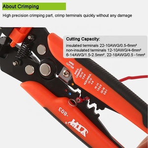 Yth 3 Trong 1 Dây Tước Công Cụ Điện Dây Cáp Tước Cutter Công Cụ Có Thể Điều Chỉnh Cắt Tự Động Dây Vũ Tước Kìm - Product Image 5