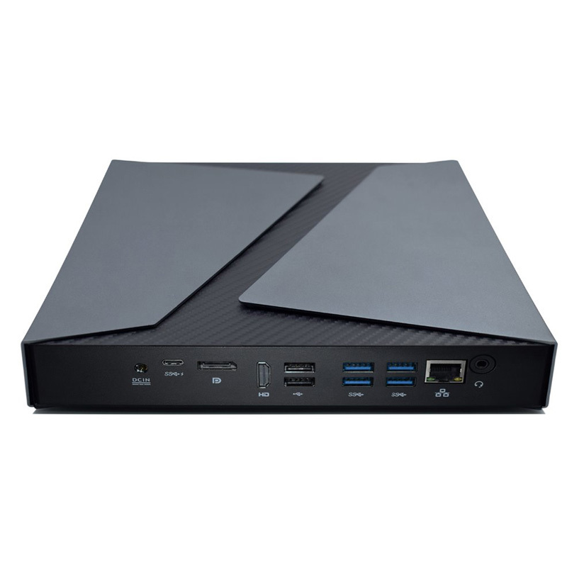 Мини ПК i5 i7 i9 8th GTX 1650 4 Гб DDR4 * 2 м. 2 SSD/2,5 "sata/HDM1 2,0/DP поддержка 4K Двойные синхронизированные дисплеи маленький компьютер ПК