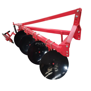 Aratro a disco per trattore agricolo diesel con attacco a 3 punti, erpice a 2/3/4/5/6 dischi, mini aratro per trattore agricolo - Product Image 6