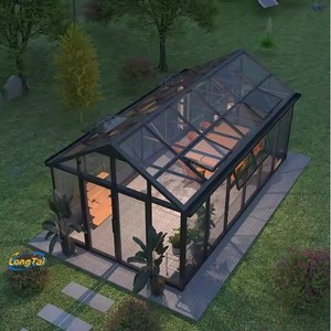 Andexin Maison de jardin d'hiver Chambre <span class=keywords><strong>4</strong></span> <span class=keywords><strong>saisons</strong></span> <span class=keywords><strong>Solarium</strong></span> Patio Maisons avec véranda préfabriquée - Product Image 4