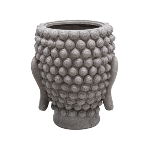Maceta con Cabeza de Buda, Maceta Decorativa de Resina para Interiores y Exteriores - Product Image 5