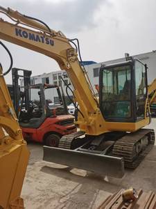 Petite pelle KOMATSU PC56 d'occasion de 5 tonnes Moteur de pompe à engrenages à noyau moteur Komatsu japonais avec une puissance de 34kW à haut rendement - Product Image 3