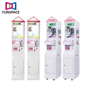Funspace günstiges Münzbetriebenes Arcade-Spielzeug Mini-Kran-Krauenmaschine Kind kleine Mini-Kran-Spielmaschine