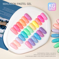 Échantillon gratuit de vernis à ongles en gel UV à haute teneur en pigment Macaron Pastel 32 couleurs