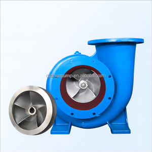 סדרת hw תעשיית הרכב זרימה גבוהה מנוע מונע משאבת מים מעורבת עם נירוסטה מפלדת אל חלד - Product Image 3