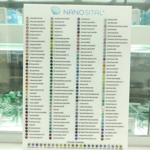 # Gemas Sueltas Sin Cortar de 5 Colores, Material Sintético de Nanosital en Bruto - Product Image 6