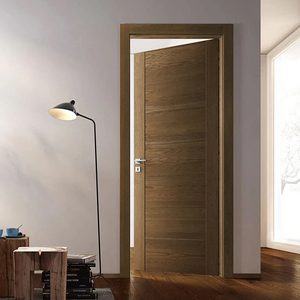 Factory Direct Sale Stained Prehung Solid <b>Door</b> Wood Interior CE Certificate - Product Image 3