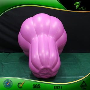 Hongyi Bonhomme de neige gonflable costume <span class=keywords><strong>latex</strong></span> rose vêtements gonflables avec sph - Product Image 2