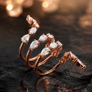 Anello con Design a Spirale Lunga, Anello Classico da Dito per Donne - Product Image 4