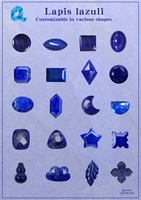 Cabochons ronds en lapis-lazuli naturel de haute qualité, pierres précieuses disponibles pour la création de bijoux personnalisés, pierres précieuses naturelles en vrac, usine de pierres précieuses