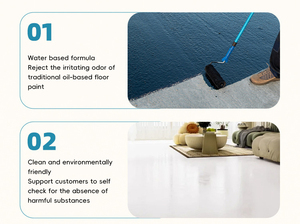 Revestimiento de Piso de Concreto Antiestático a Base de Agua con Colores UV, Decoración de Concreto con Escamas Inodoras - Product Image 4