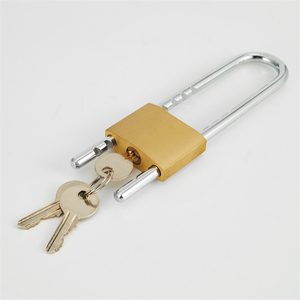 Candado de latón pulido de 50 mm de alta calidad con logotipo OEM de la fábrica FEIHUAN, antirrobo, para bicicleta, puerta de vidrio. - Product Image 3