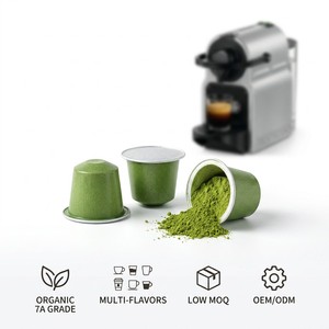 Cápsulas de Matcha Listas para Beber, Sin Necesidad de Batir, Cápsulas de Té Espresso Instantáneo para Oficina, Hotel, Suministro, Marca Privada - Product Image 2