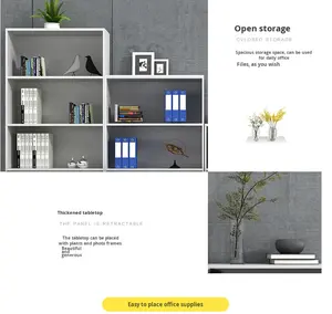 خزانة مستندات مكتبية طويلة بسيطة حديثة منخفضة من أجل تخزين الطابعة تركيبة مجانية لغرفة المعيشة - Product Image 6