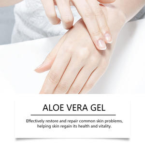 Gel puro de Aloe Vera 100%, etiqueta privada orgánica, venta al por mayor, Exfoliante para aclarar la piel para lavado de cara, quemaduras solares, calmante - Product Image 3