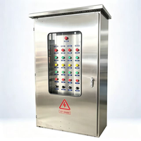 Armoire de commande de convertisseur de stockage d'énergie Fuken, 3 phases, 380V, en acier, étanche IP55, panneau de distribution extérieur pour usine, garantie 1 an