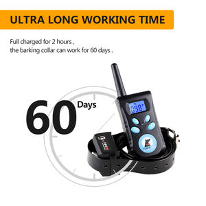 <span class=keywords><strong>Collar</strong></span> de Adiestramiento para Perros PaiPaitek 2 en 1, Automático, Impermeable, Antiladridos, con Control Remoto y Descarga Eléctrica - Product Image 4