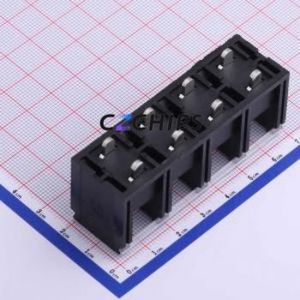 KF88S-16.0-4P Barrier Terminal Block Through hole Component (THT),P=16mm Connector With Cover Plate 16mm 1x4P Straight Pin - Product Image 2