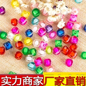 Acrylic Square <b>Beads</b> Gold Yellow 4mm For Jewelry Making DIY Craft Loose <b>Beads</b> Yiwu Origin - Product Image 2