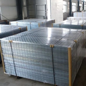 Panel Kawat Las Persegi Galvanis 6 Gauge 2X2 3X3 4X4 6Ft 75X75Mm 50X50 8Ftx4Ft untuk Pagar - Product Image 6