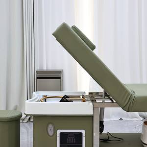 Fauteuil de lavage électrique multifonctionnel Luxmars pour thérapie capillaire, massage thaïlandais et spa des pieds, idéal pour salon et salle de bain - Product Image 4