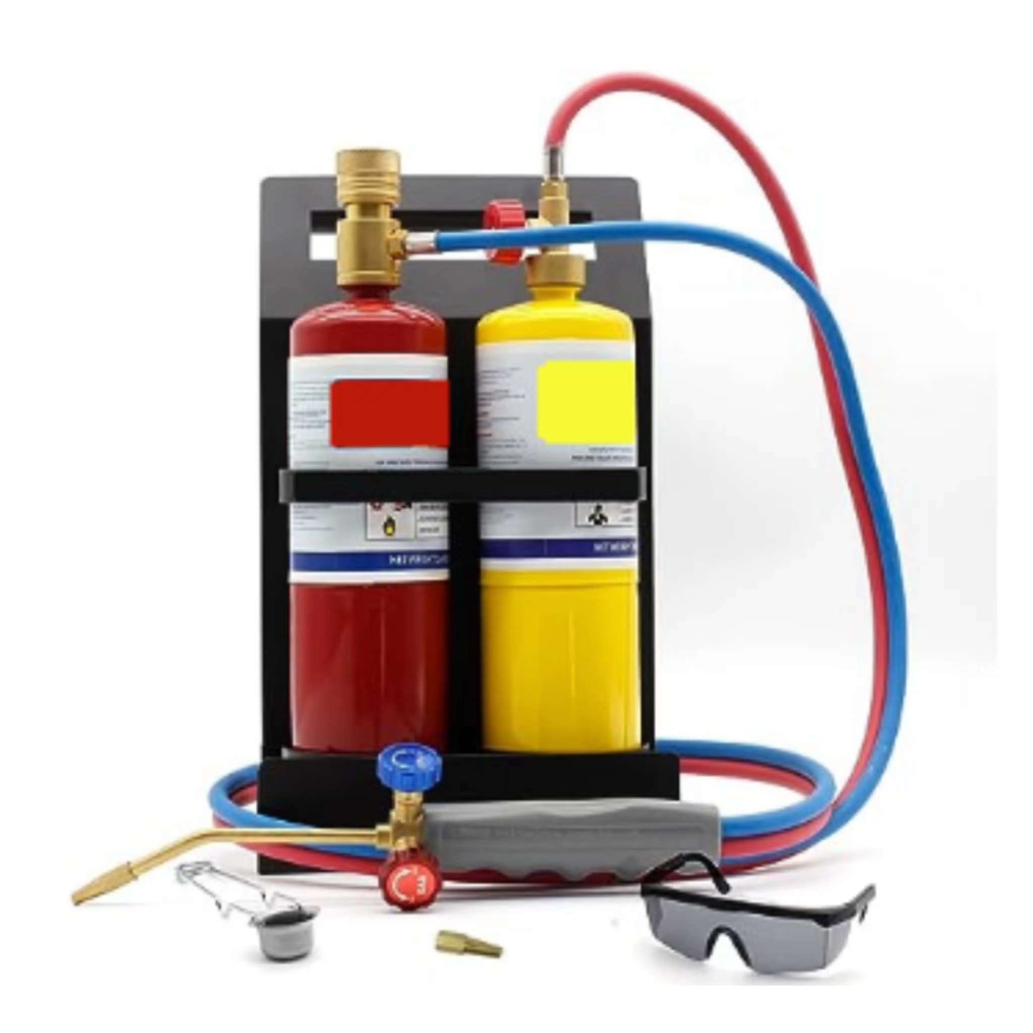 Zuurstof-Mapp/Propaan Lastoorts Kit Met Sanitair Micro Mini Propanetorch