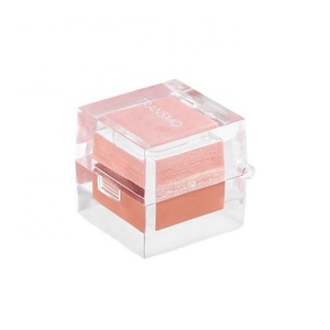 Boîte de mélangeur de blush transparente, étui à rouge à lèvres, étui compact vide pour coussin, étui compact carré pour poudre, étiquette privée - Product Image 2