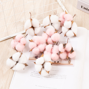 Branche de <span class=keywords><strong>fleurs</strong></span> séchées en coton naturel, accessoires photo, décoration douce pour la maison nordique, fond de <span class=keywords><strong>bouquet</strong></span> de <span class=keywords><strong>fleurs</strong></span> séchées, frais. - Product Image 5