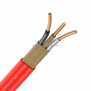 BVV Núcleo de cobre Aislamiento de PVC Construcción de línea de alimentación REDONDA/Cable eléctrico de carcasa