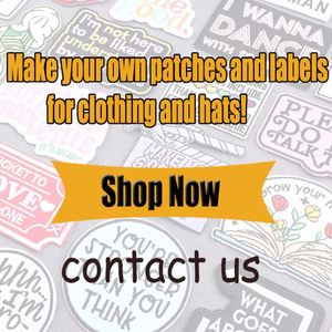 Écussons brodés personnalisés, badges, signes de interdiction, avertissements de danger, patchs brodés à thermocoller pour vêtements - Product Image 5