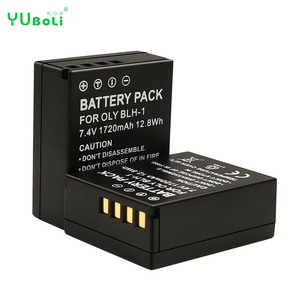 Batería de Repuesto de Iones de Litio para Cámara Olympus BLH-1, 7.4V 1720mAh 12.8Wh, Compatible con Cámaras sin Espejo OM-1 <span class=keywords><strong>E</strong></span>-<span class=keywords><strong>M1</strong></span> Mark II <span class=keywords><strong>E</strong></span>-<span class=keywords><strong>M1</strong></span> Mark <span class=keywords><strong>III</strong></span> - Product Image 3