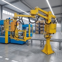 Bras manipulateur robotisé industriel pneumatique/électrique à maniement ergonomique et levage de précision