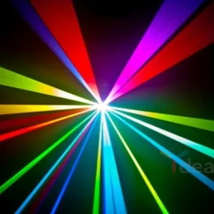 6W 8W 10W outdoor water show rainbow RGB laser line light projector