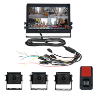 Pantalla IPS de 10,1 pulgadas, pantalla dividida de 4CH, advertencia de peatones BSD, pantalla integrada MP5 para reproducir videos de conducción