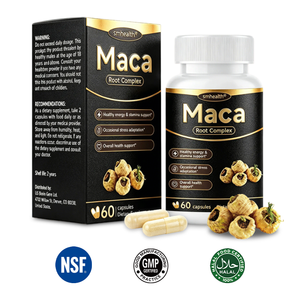 Capsules de bien-être à base de plantes Maca Root Complex, Ashwagandha, Tribulus Terrestris, Fenugrec, complément alimentaire - Product Image 3