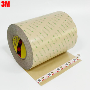 Ruban adhésif de transfert 3M 9472LE 0,13 mm, rouleau de 305 mm x 55 m, résistant à la chaleur, adhésif sensible à la pression, ruban adhésif double face puissant - Product Image 1