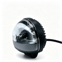 Nouvelle lampe de signalisation LED rouge et bleue en forme de U de 4 pouces, IP67, pour zone de sécurité, chariot élévateur, AGV, 12-110V, lampe de limite de zone virtuelle pour entrepôt