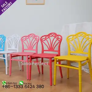 Customize Wedding Banquet Party Furniture Multiple Colors Blue White Kids Luxury Chairs For Events For Dining