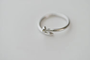 FY-JZ187 Anello Aperto in Argento Sterling 925 Personalizzato alla <span class=keywords><strong>Moda</strong></span> per Donna, Gioielli Coreani all'Ingrosso - Product Image 4