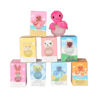 Parfum pour bébé, échantillon gratuit, vente en gros, 30 ml, 50 ml, flacon de parfum personnalisé en forme d'animal, sans stimulation, sans alcool