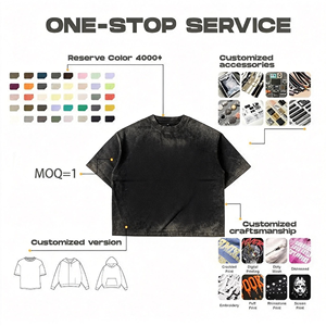 Camiseta de Manga Corta Extra Grande para Hombre, Personalizable con Etiqueta Privada, Camiseta Básica de Algodón de Material Grueso - Product Image 4