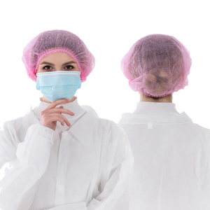 Bonnet <span class=keywords><strong>Charlotte</strong></span> jetable non tissé en PP, filet à cheveux bouffant certifié CE pour usage hygiénique - Product Image 1