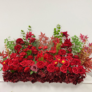 Hot Selling 9-Head Long Stem Rose Silk Artificial Flower Bouquet for Home Christmas Back School Decorations Wedding Centerpieces - Product Image 2