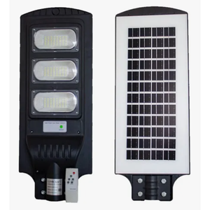 150W moderna lampada solare a LED con sensore di movimento e telecomando bianco caldo luci solari da parete per giardino IP65 impermeabile - Product Image 1