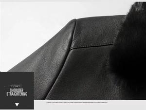 Giacca da <span class=keywords><strong>Uomo</strong></span> in Pelliccia Sintetica con Fodera Interna in <span class=keywords><strong>Visone</strong></span> Felpato e Ispessito <span class=keywords><strong>Cappotto</strong></span> di Pelliccia per <span class=keywords><strong>Uomo</strong></span> di Mezza Età - Product Image 4