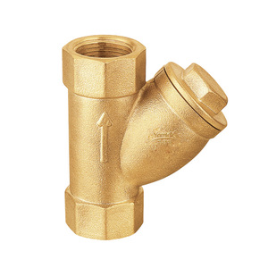 Magnesium Specialty Brass Y Type Filter DN20 Threaded Water Pipe Filter For Plumbing Systems - Product Image 2