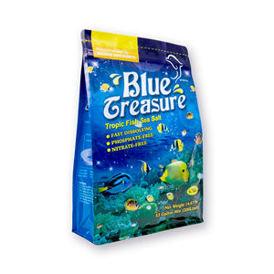 Blauwe Schat Indoor Huis <span class=keywords><strong>Aquarium</strong></span> Ornament Zoutwater Marine Glas Plastic Pc <span class=keywords><strong>Aquarium</strong></span> Voor Keuken Bureaublad Doos Kunstmatige - Product Image 5